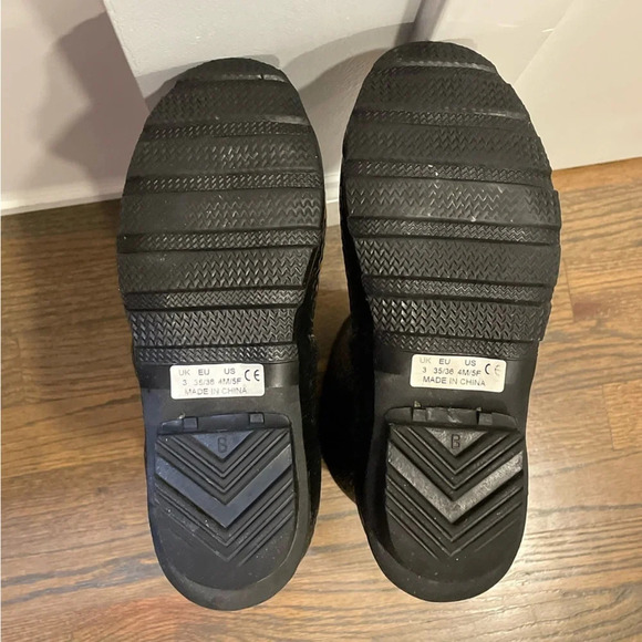 Hunter Limited Edition Carnaby Boa Embossed Tall Rain Boot US Size 5 - Picture 12 of 13